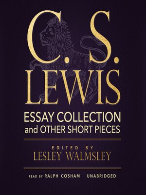 cover image of C. S. Lewis